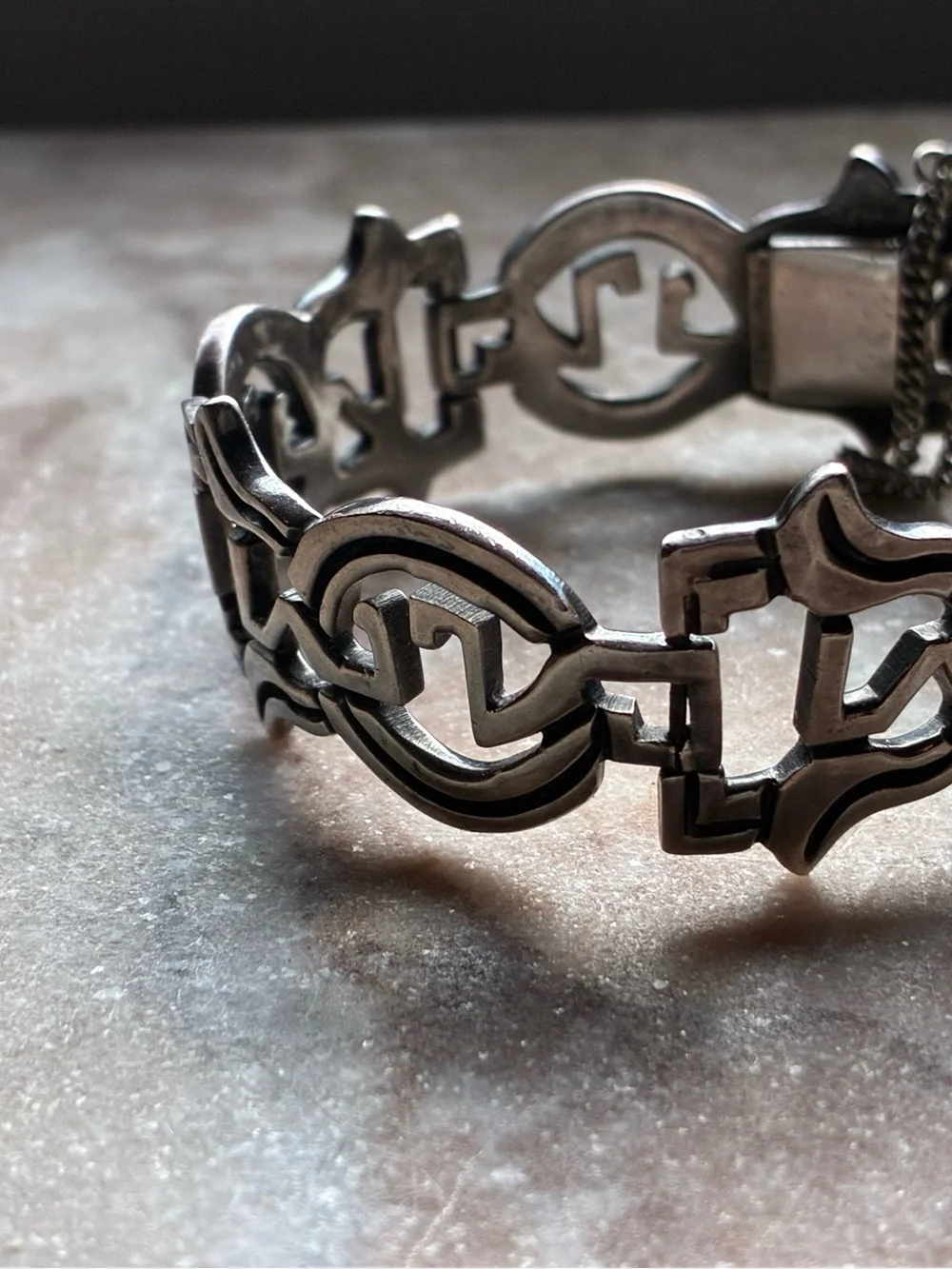 Vintage Sterling Silver Bracelet from Mexico